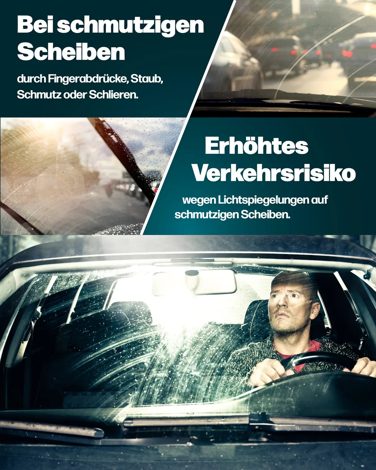 Glastücher Mikrofaser 6er-Pack