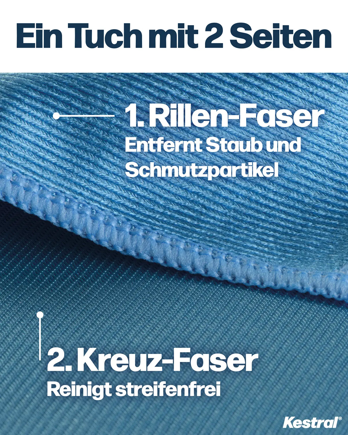 Glastücher Mikrofaser 6er-Pack
